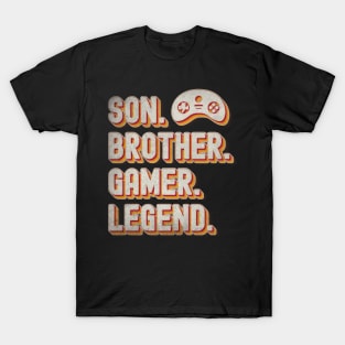 Son Brother Gaming Funny Video Games Lovers T-Shirt